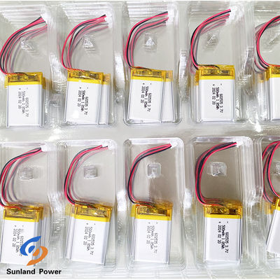 Baterias de iões de lítio de polímero LP602535 3.7V 500mAh Para produtos domésticos pequenos